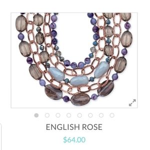 Premier Designs "English Rose" Necklace